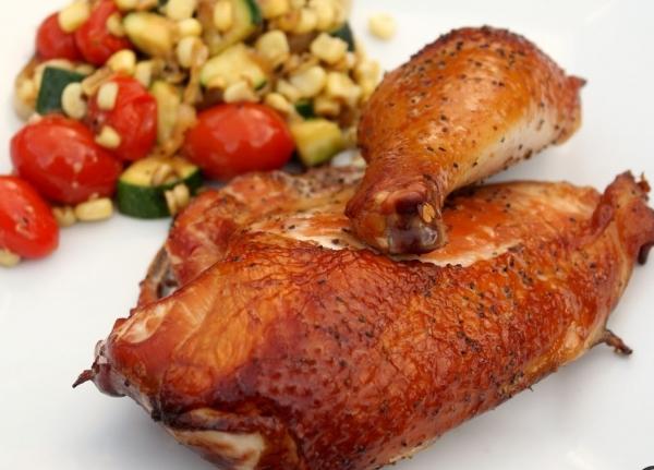 grillowane dania z grilla z kurczakiem