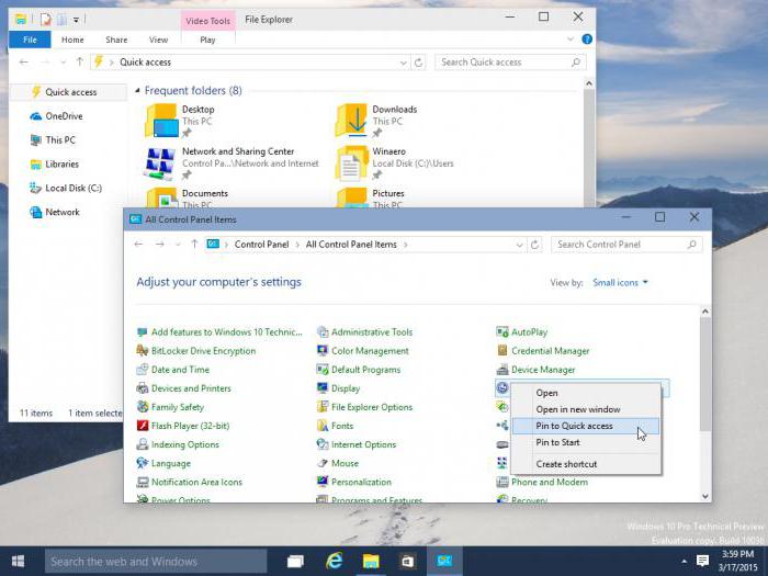Gdzie w panelu kontrolnym "Windows 10" i jak go otworzyć?