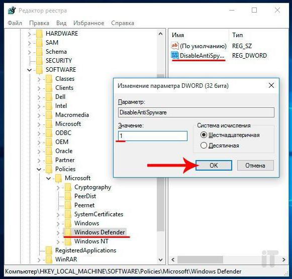 Jak usunąć program Windows Defender 10: instrukcje krok po kroku, praktyczne wskazówki