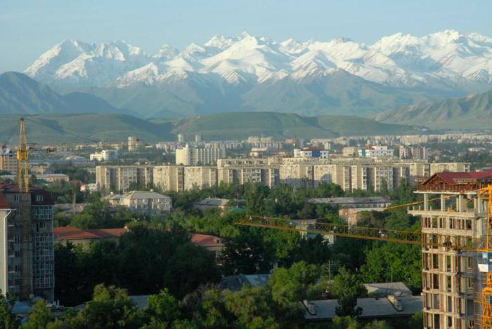 Kirgistan: stolica republiki. Biszkek: historia, opis, zdjęcie
