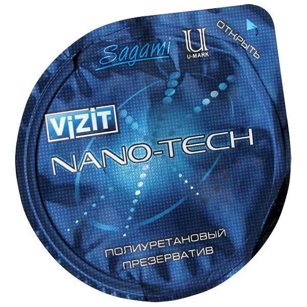 Prezerwatywa poliuretanowa Vizit Nano-Tech