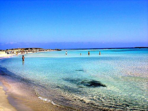 Elafonisi (Kreta) - jedna z najlepszych plaż w Grecji